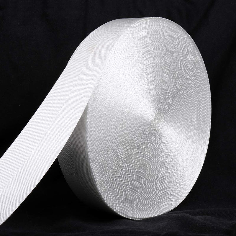 FANDOL Nylon Webbing - Heavy Duty Strapping for Crafting Pet Collars, Shoulder Straps, Slings, Pull Handles - Repairing Furniture, Gardening, Outdoor Gear & More (1 inch x 10 Yards, White) - Image 5